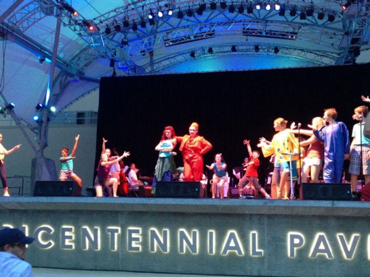 Tina Hohman, Carolyn LaLonde and Cast at 