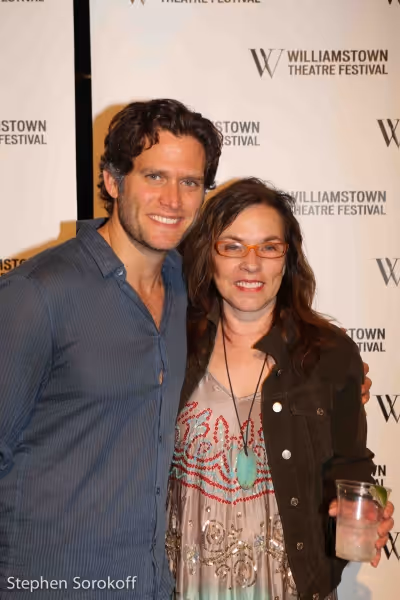 Steven Pasquale & Marsha Norman Photo