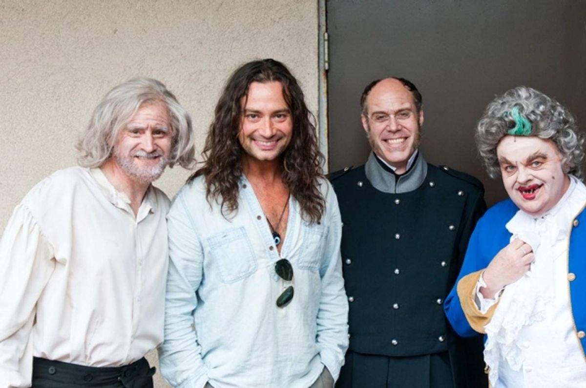 Bart Shatto, Constantine Maroulis, Todd Alan Johnson and Kelly Briggs at 