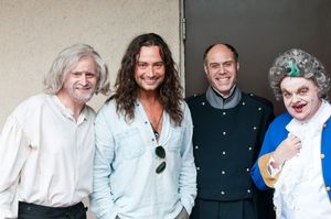 Bart Shatto, Constantine Maroulis, Todd Alan Johnson and Kelly Briggs Photo