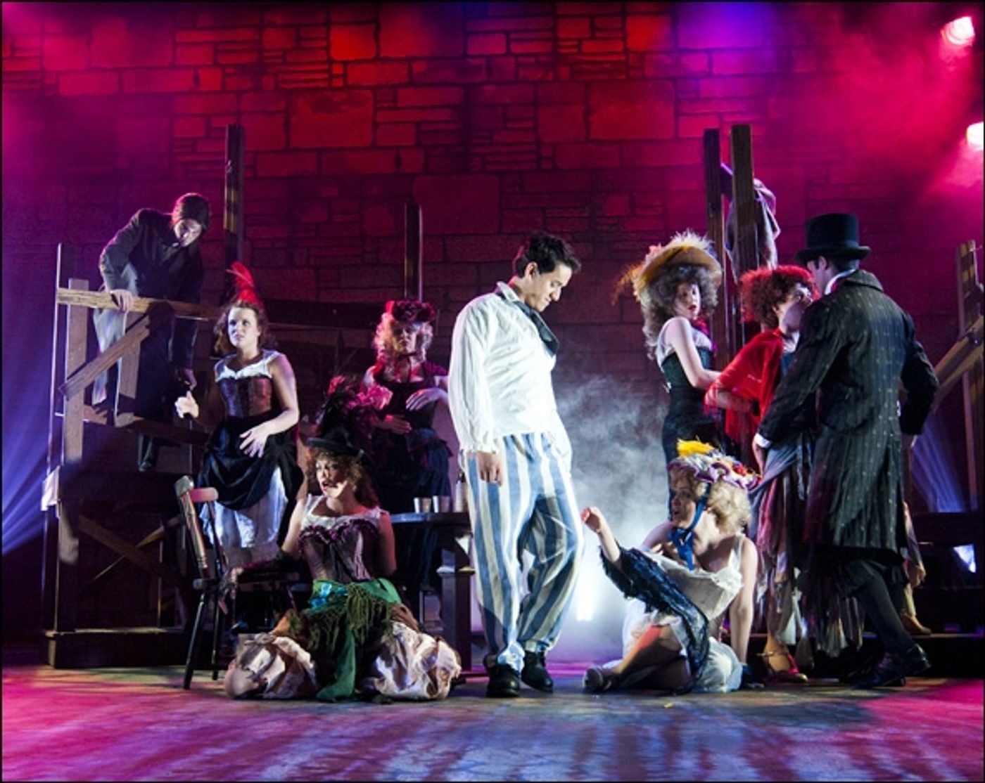 Photo Flash: Bart Shatto, Kelly McCormick and More in Surflight's LES MISERABLES - Full Production Shots!  Image