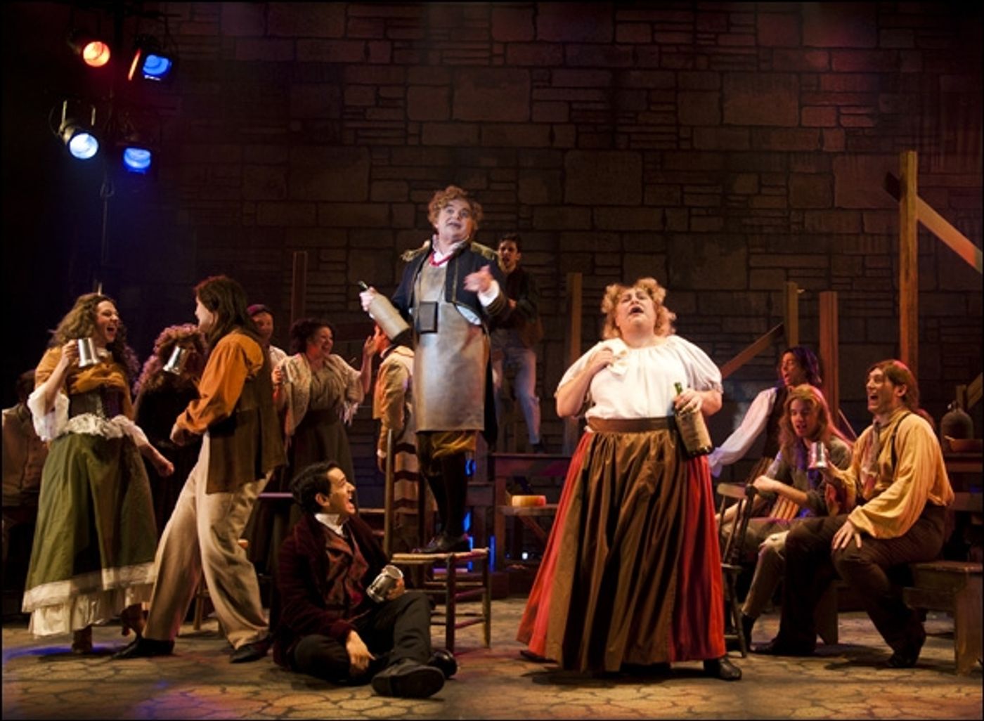 Photo Flash: Bart Shatto, Kelly McCormick and More in Surflight's LES MISERABLES - Full Production Shots!  Image
