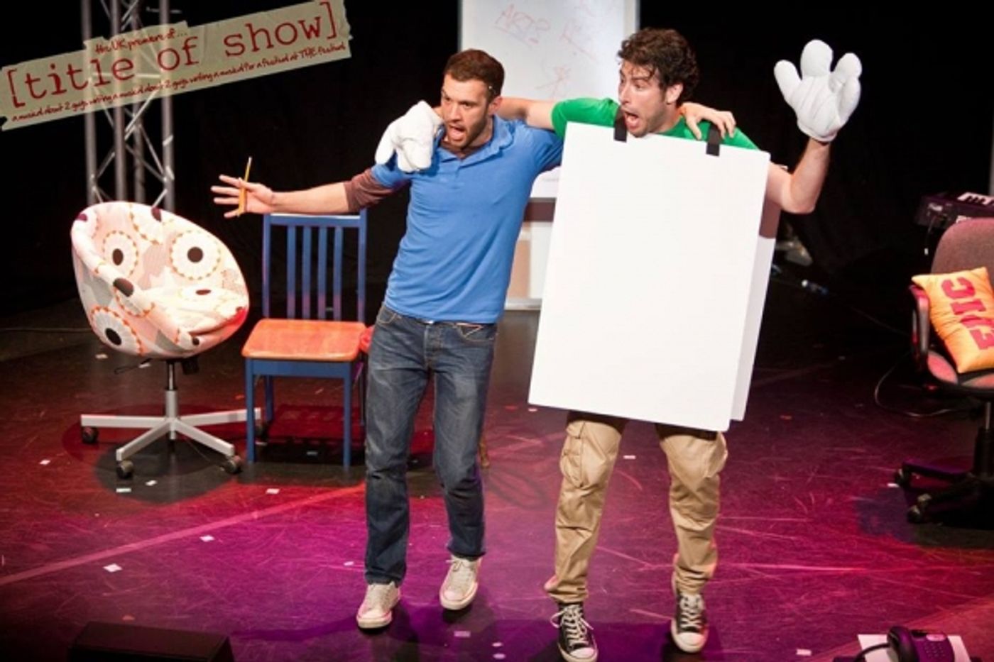 Photo Flash: First Look at Edinburgh's [title of show]!  Image