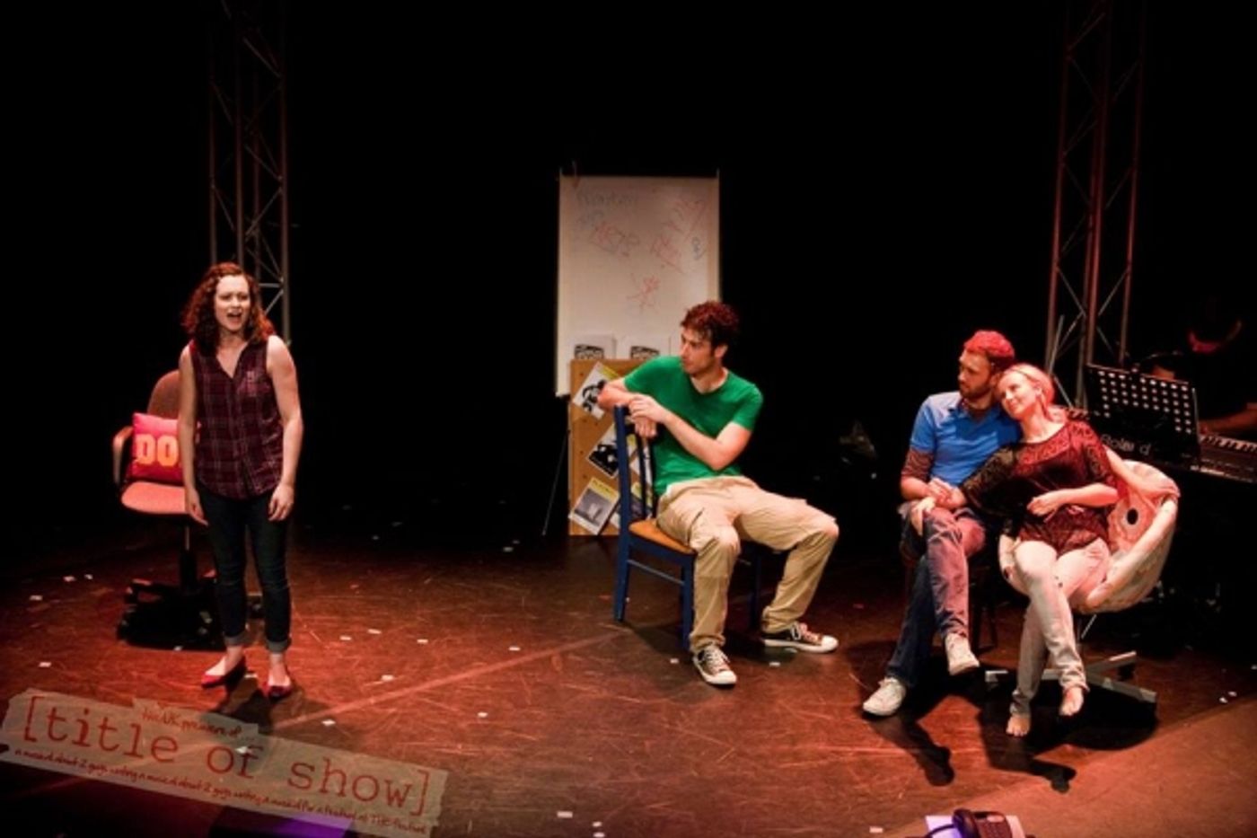 Photo Flash: First Look at Edinburgh's [title of show]!  Image