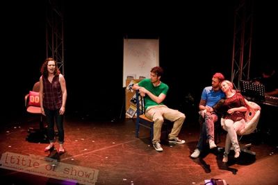 Jamie Lee Pike, Ricky Johnston, Robbie Towns and Carley Stenson Photo