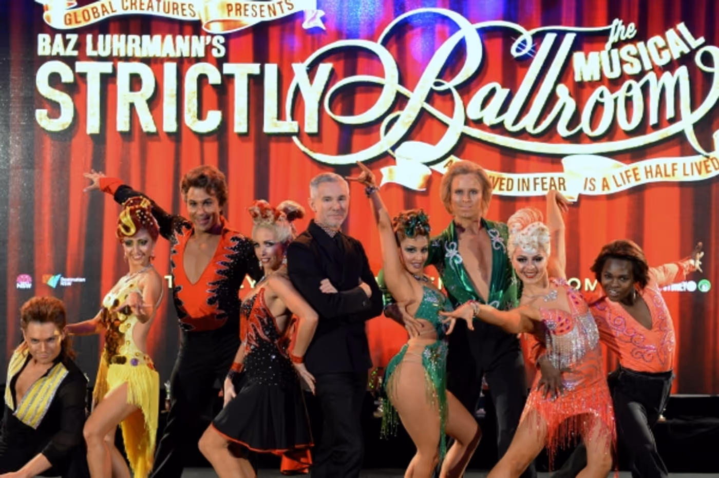 Photos: Baz Luhrmann's STRICTLY BALLROOM THE MUSICAL Holds Splashy Launch in Sydney; Tickets on Sale August 12; Opens March 2014 Image
