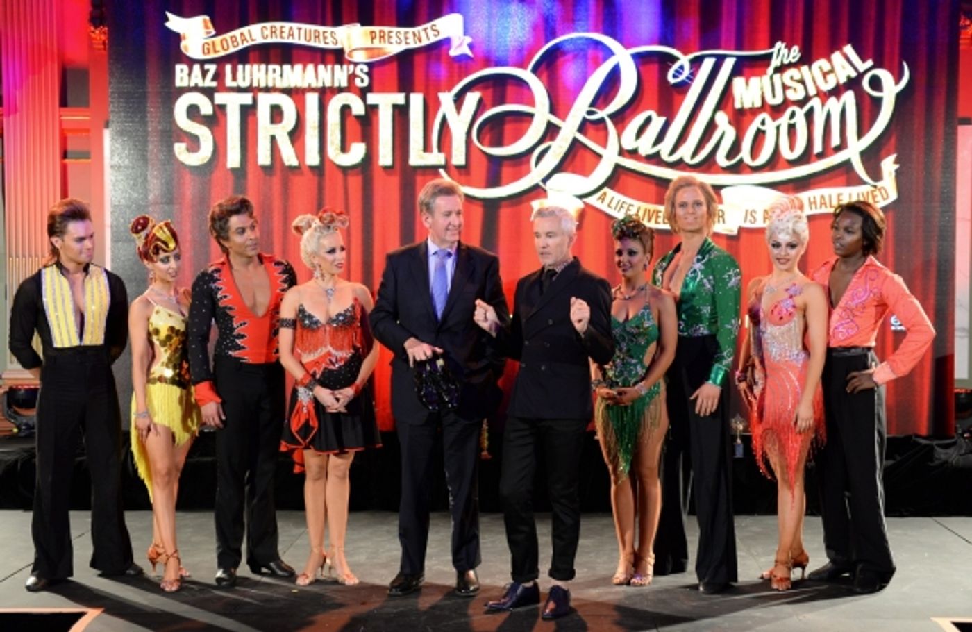 Photos: Baz Luhrmann's STRICTLY BALLROOM THE MUSICAL Holds Splashy Launch in Sydney; Tickets on Sale August 12; Opens March 2014 Image