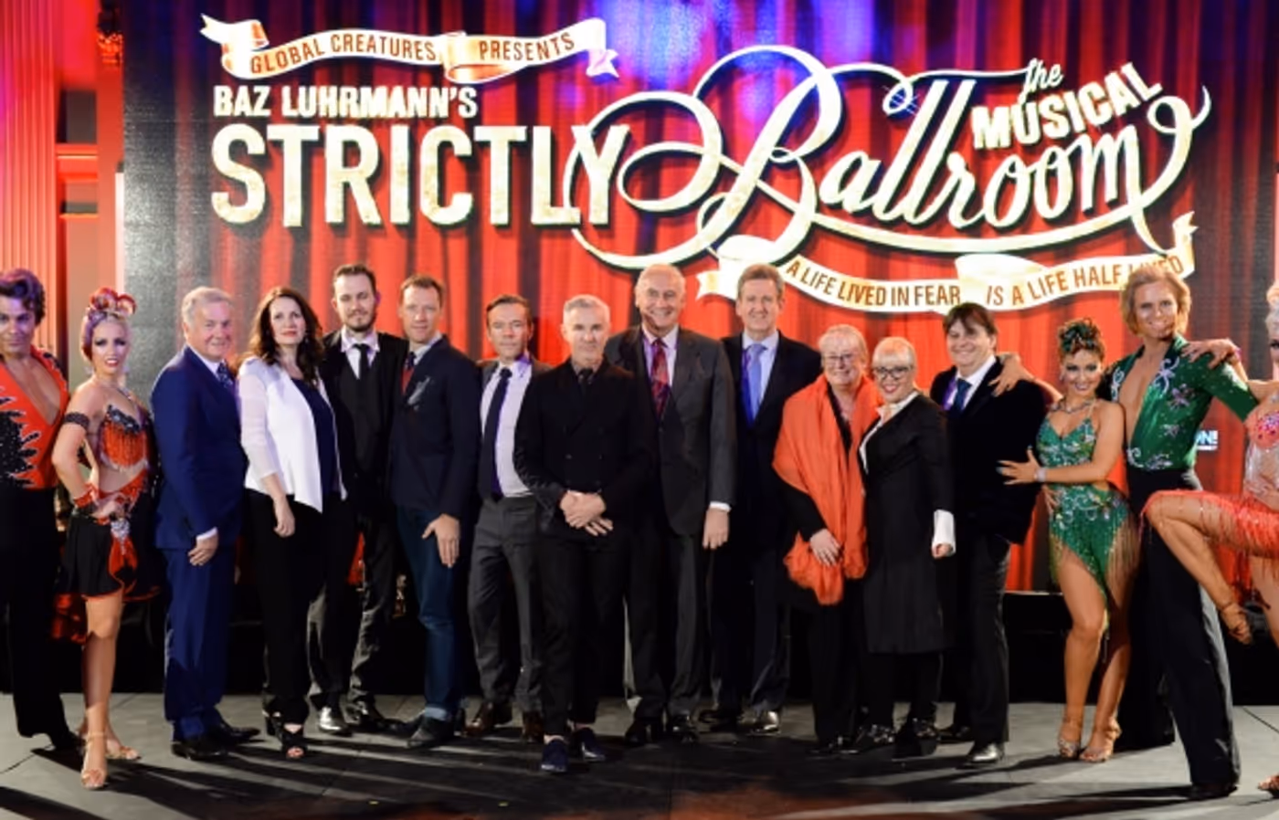 Photos: Baz Luhrmann's STRICTLY BALLROOM THE MUSICAL Holds Splashy Launch in Sydney; Tickets on Sale August 12; Opens March 2014 Image