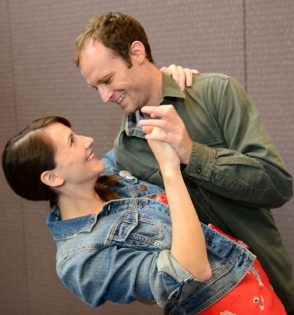 Amanda Collins as Jessica and Alex Pollock as Warren Photo