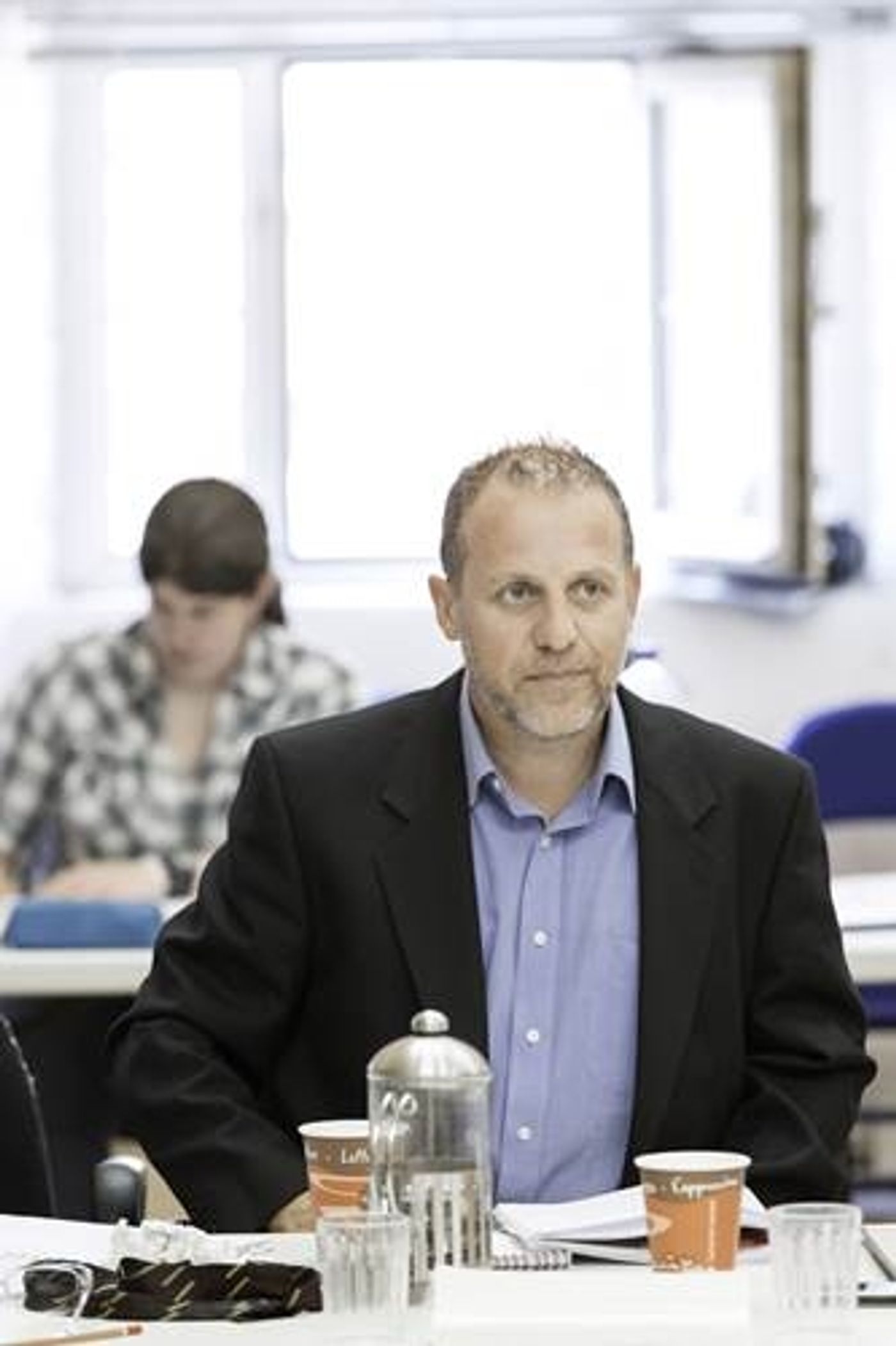 Photo Flash: First Look at Daniel Mays, Nigel Lindsay and More in Rehearsals for THE SAME DEEP WATER AS ME  Image