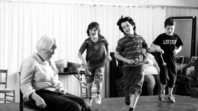 Rosaleen Linehan, Felix Crutchley, Joseph Stembridge-King and Tommy Fletcher McMeekin Photo