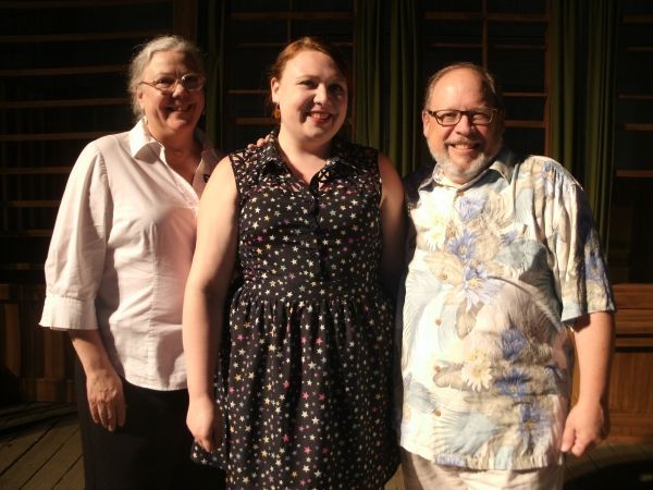 Alison C. Vesely, Hayley L. Rice and David Rice Photo