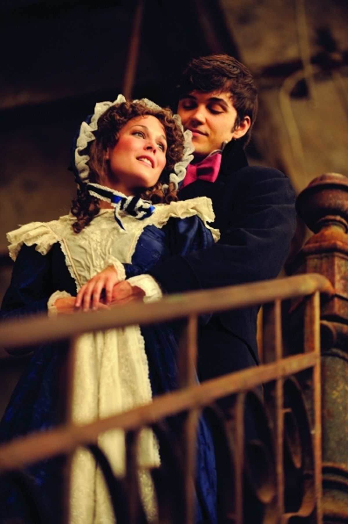 Elisabeth Hipp as Cosette & Jordan Nichols as Marius at 