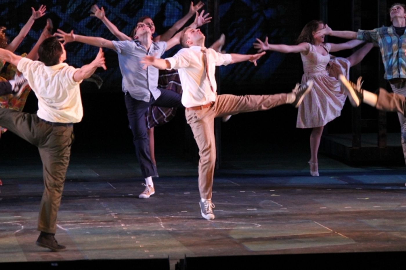 Photo Flash: First Look at Kyle Dean Massey, Ali Ewoldt & More in WEST SIDE STORY at the MUNY! Image
