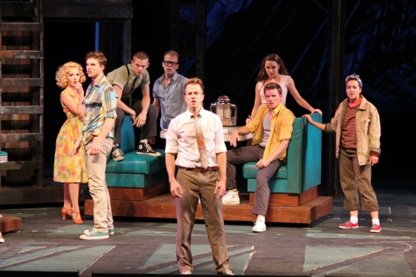 Photo Flash: First Look at Kyle Dean Massey, Ali Ewoldt & More in WEST SIDE STORY at the MUNY! Image