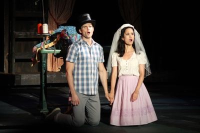 Kyle Dean Massey, Ali Ewoldt Photo