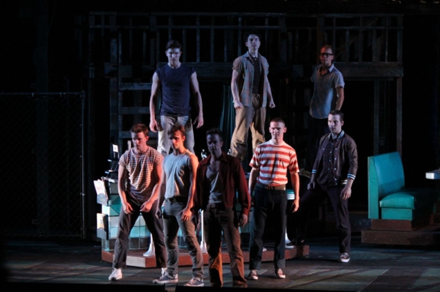 Photo Flash: First Look at Kyle Dean Massey, Ali Ewoldt & More in WEST SIDE STORY at the MUNY! Image
