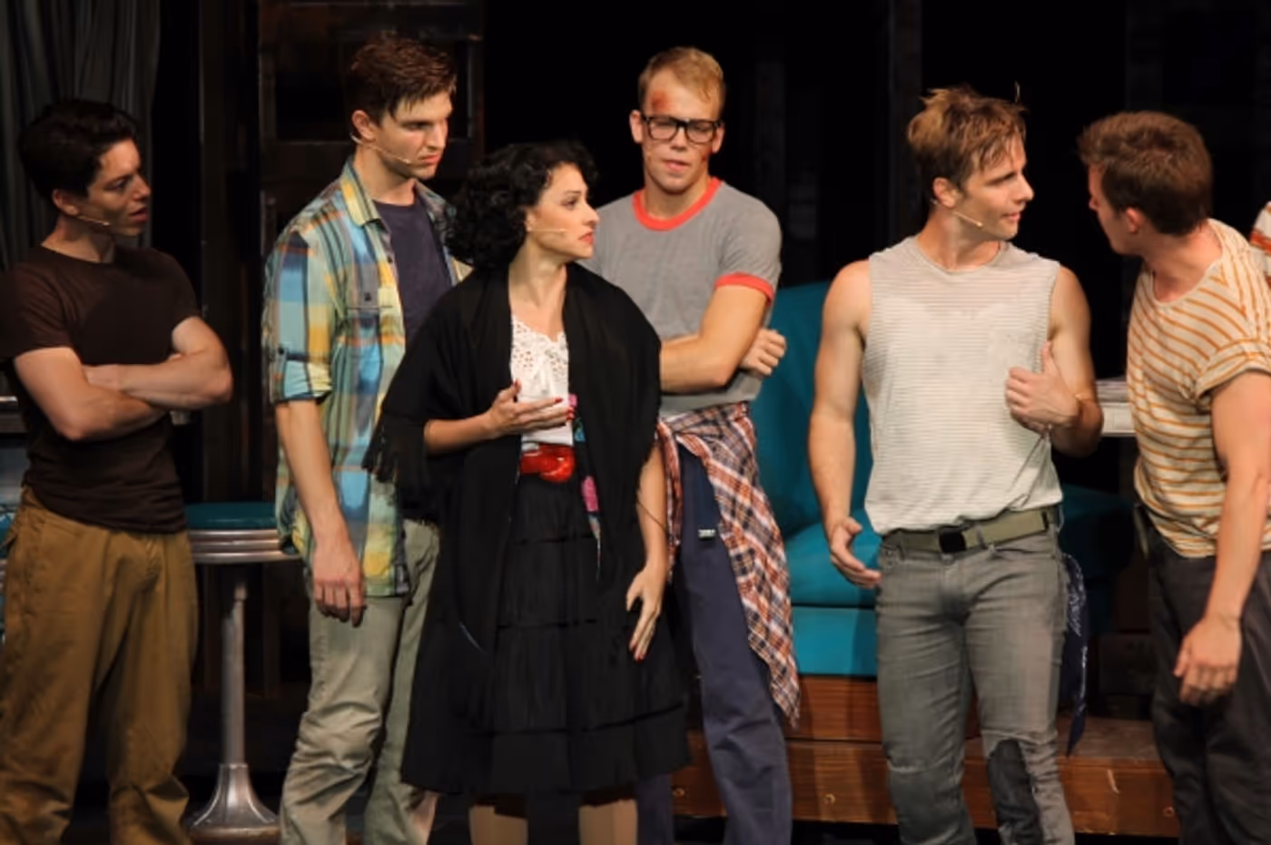 Photo Flash: First Look at Kyle Dean Massey, Ali Ewoldt & More in WEST SIDE STORY at the MUNY! Image