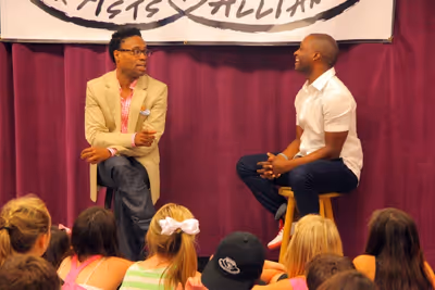 Billy Porter and Tyrick Wiltez Jones Photo