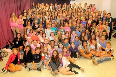 Billy Porter and the students of Broadway Artists Alliance Photo