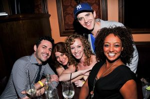 Lindsay Nicole Chambers, Santino Fontana, Asmeret Ghebremichael  Photo