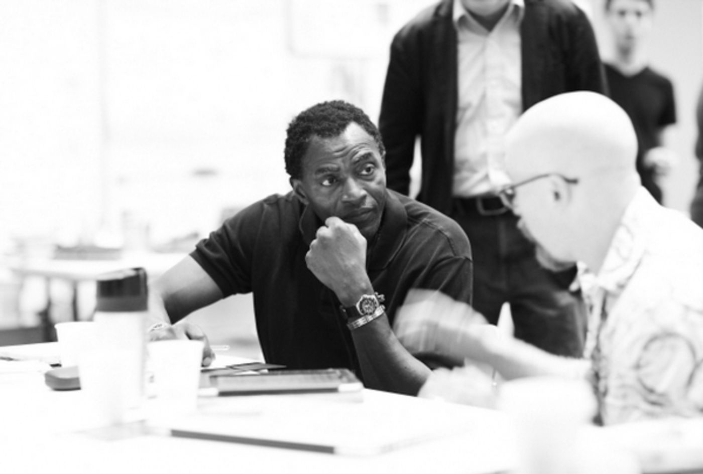 Photo Flash: In Rehearsal for Signature's STOP.RESET. with Carl Lumbly, LaTanya Richardson Jackson & More  Image