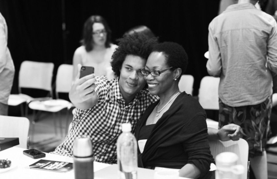 Photo Flash: In Rehearsal for Signature's STOP.RESET. with Carl Lumbly, LaTanya Richardson Jackson & More Image