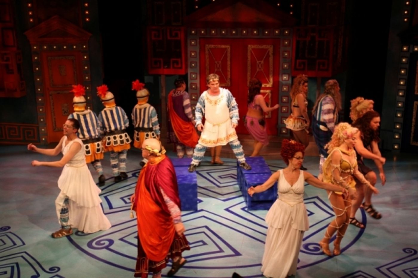 Photo Flash: Peter Scolari, Conrad John Schuck and More in Bay Street's A FUNNY THING HAPPENED ON THE WAY TO THE FORUM  Image