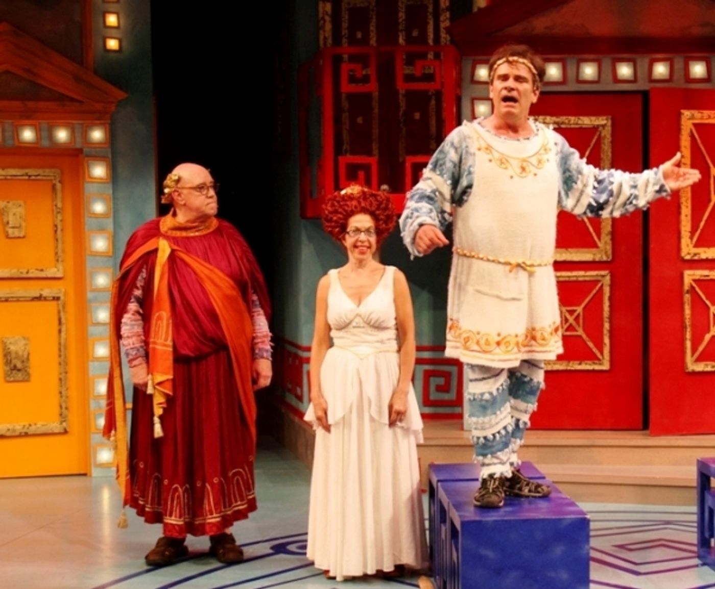 Photo Flash: Peter Scolari, Conrad John Schuck and More in Bay Street's A FUNNY THING HAPPENED ON THE WAY TO THE FORUM  Image