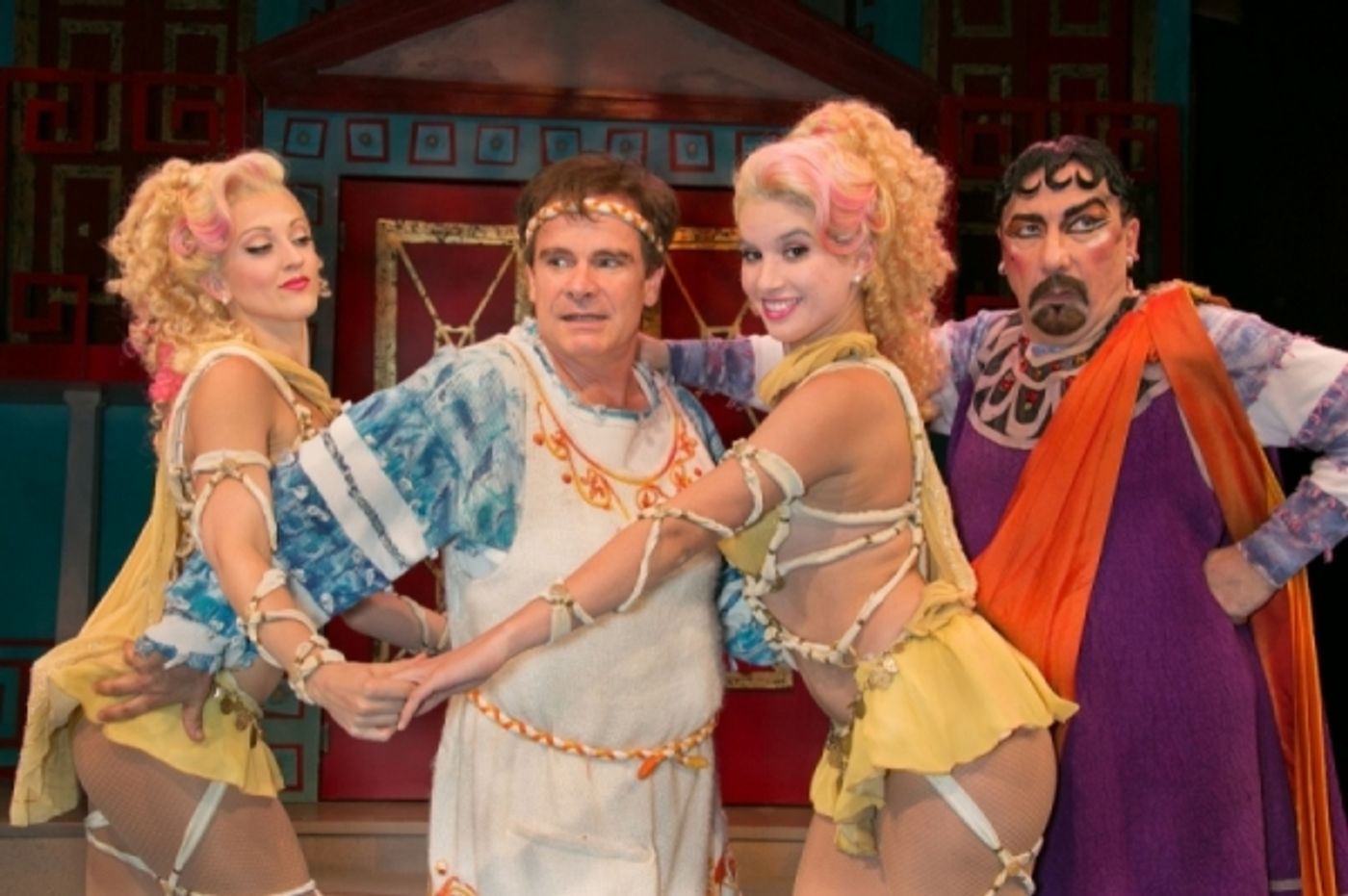 Photo Flash: Peter Scolari, Conrad John Schuck and More in Bay Street's A FUNNY THING HAPPENED ON THE WAY TO THE FORUM  Image