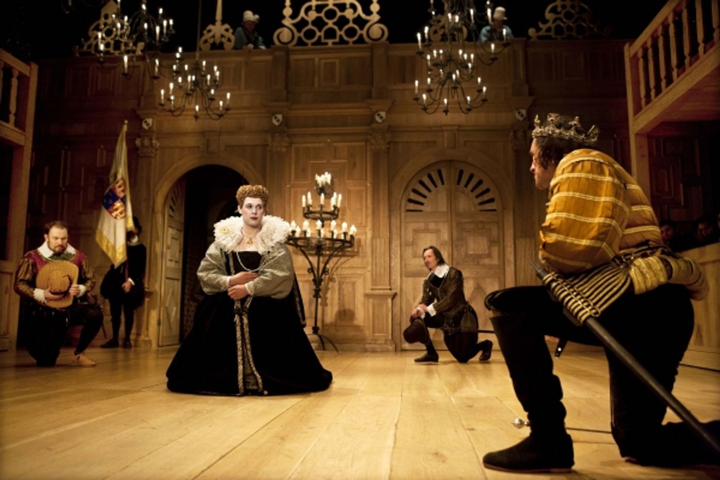 Photo Flash: First Look at Mark Rylance, Stephen Fry, Paul Chahidi and More in TWELFTH NIGHT and RICHARD III  Image