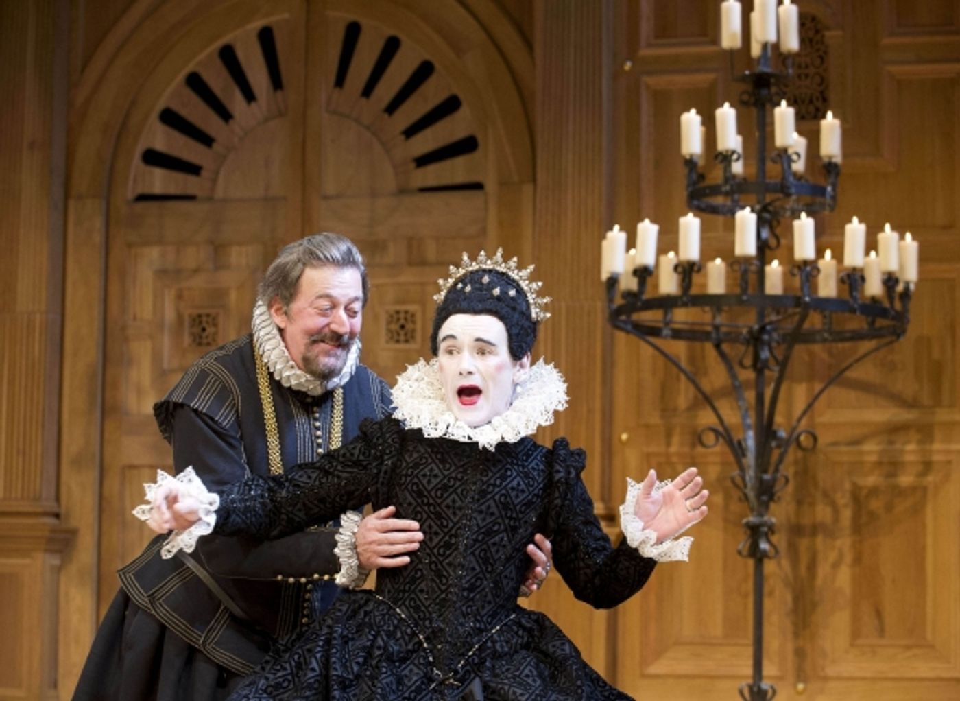 Photo Flash: First Look at Mark Rylance, Stephen Fry, Paul Chahidi and More in TWELFTH NIGHT and RICHARD III  Image