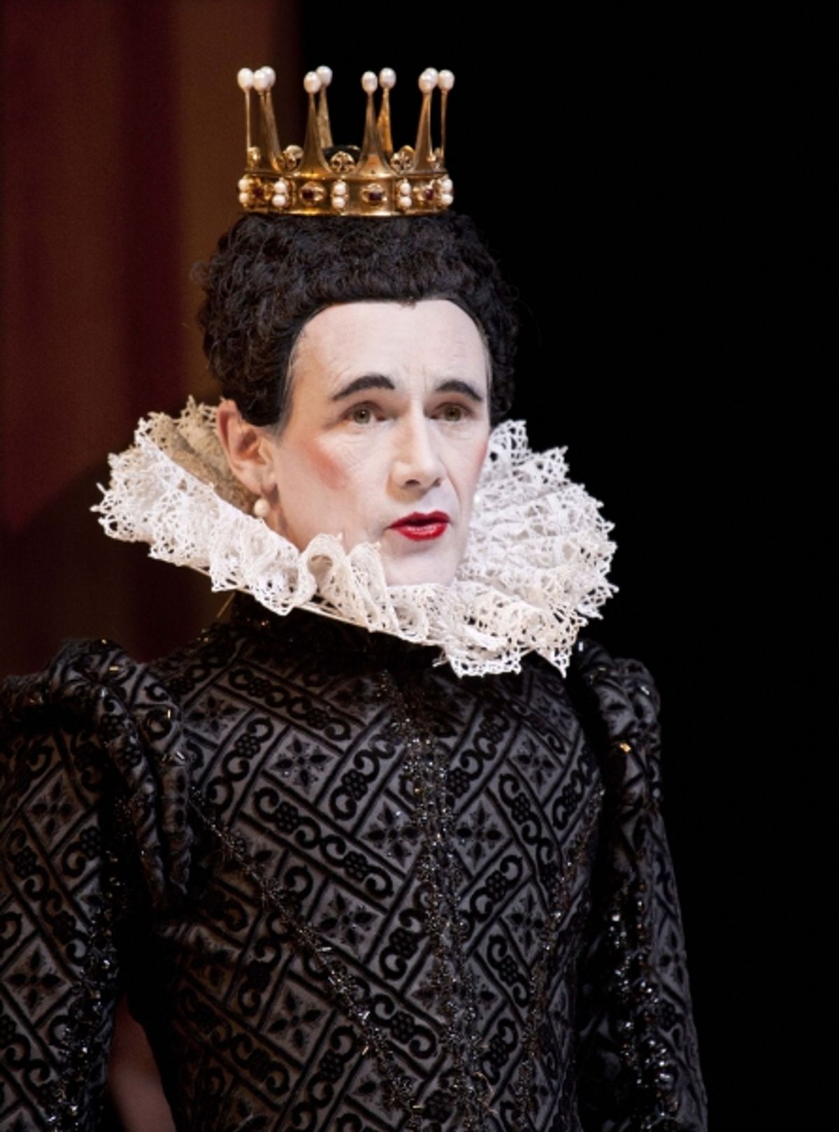 Mark Rylance as Olivia at 
