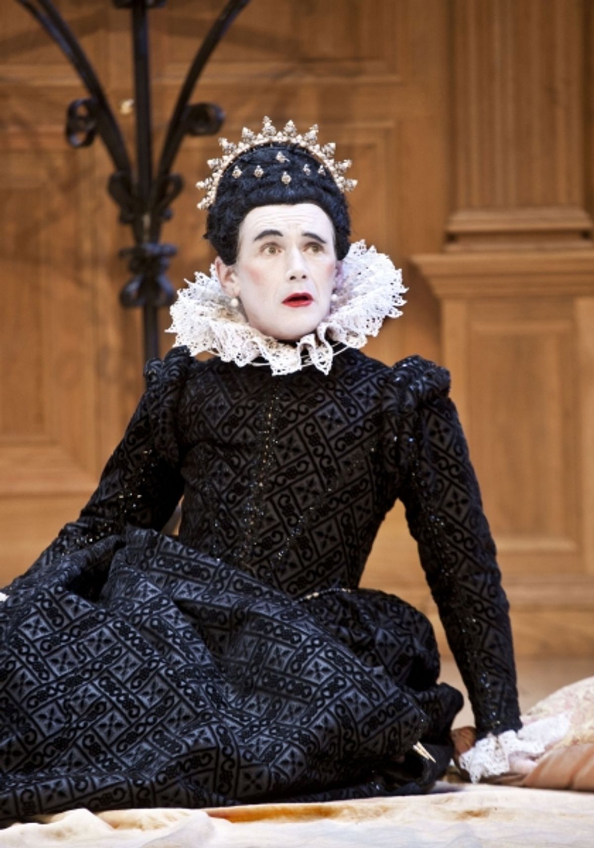 Mark Rylance as Olivia at 