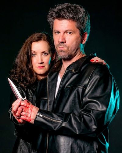 Gretchen McGinty (Lady Macbeth) and Christian Casper (Macbeth) Photo