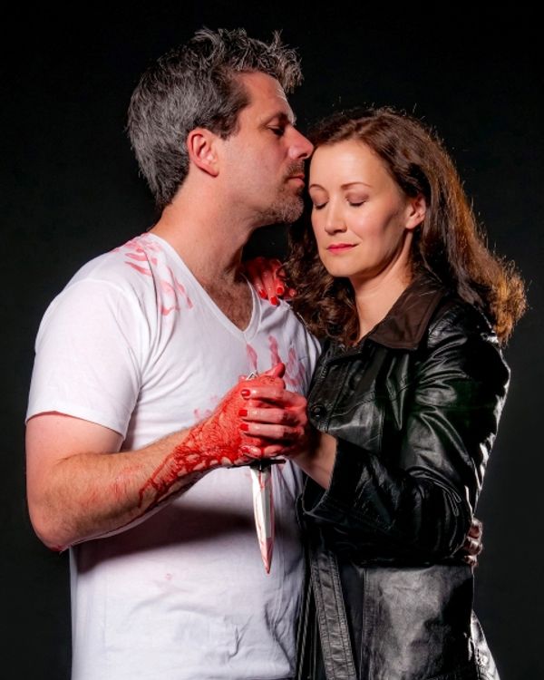 Christian Casper (Macbeth) and Gretchen McGinty (Lady Macbeth) Photo