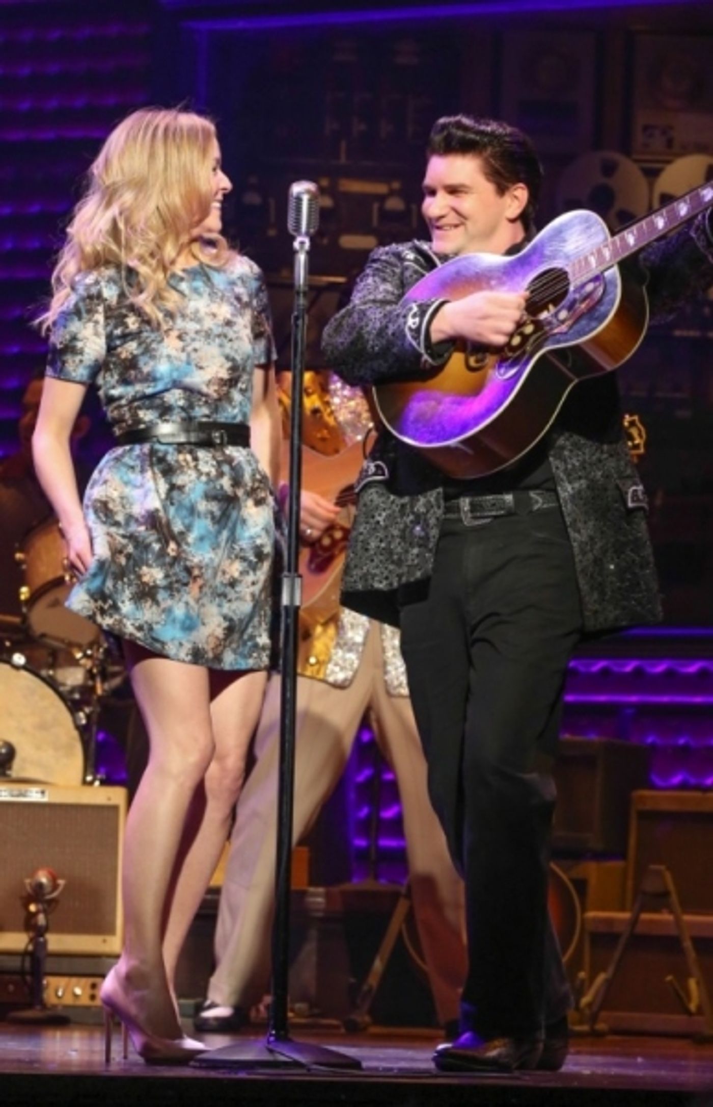 Photo Flash: Veronic DiClaire Visits MILLION DOLLAR QUARTET at Harrah's Las Vegas Image