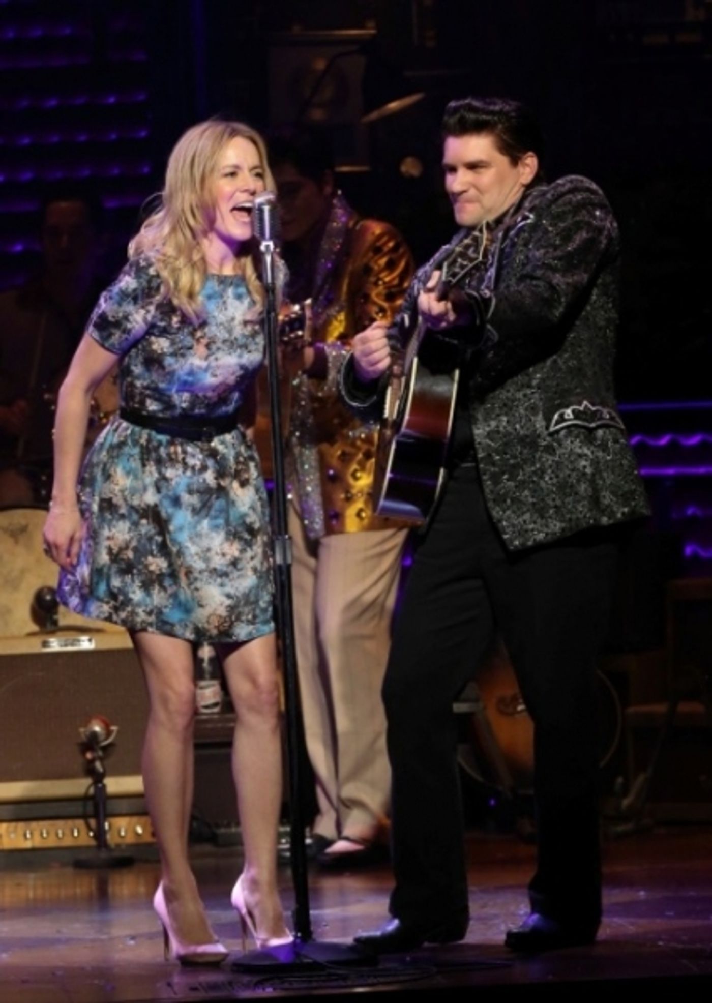 Photo Flash: Veronic DiClaire Visits MILLION DOLLAR QUARTET at Harrah's Las Vegas Image