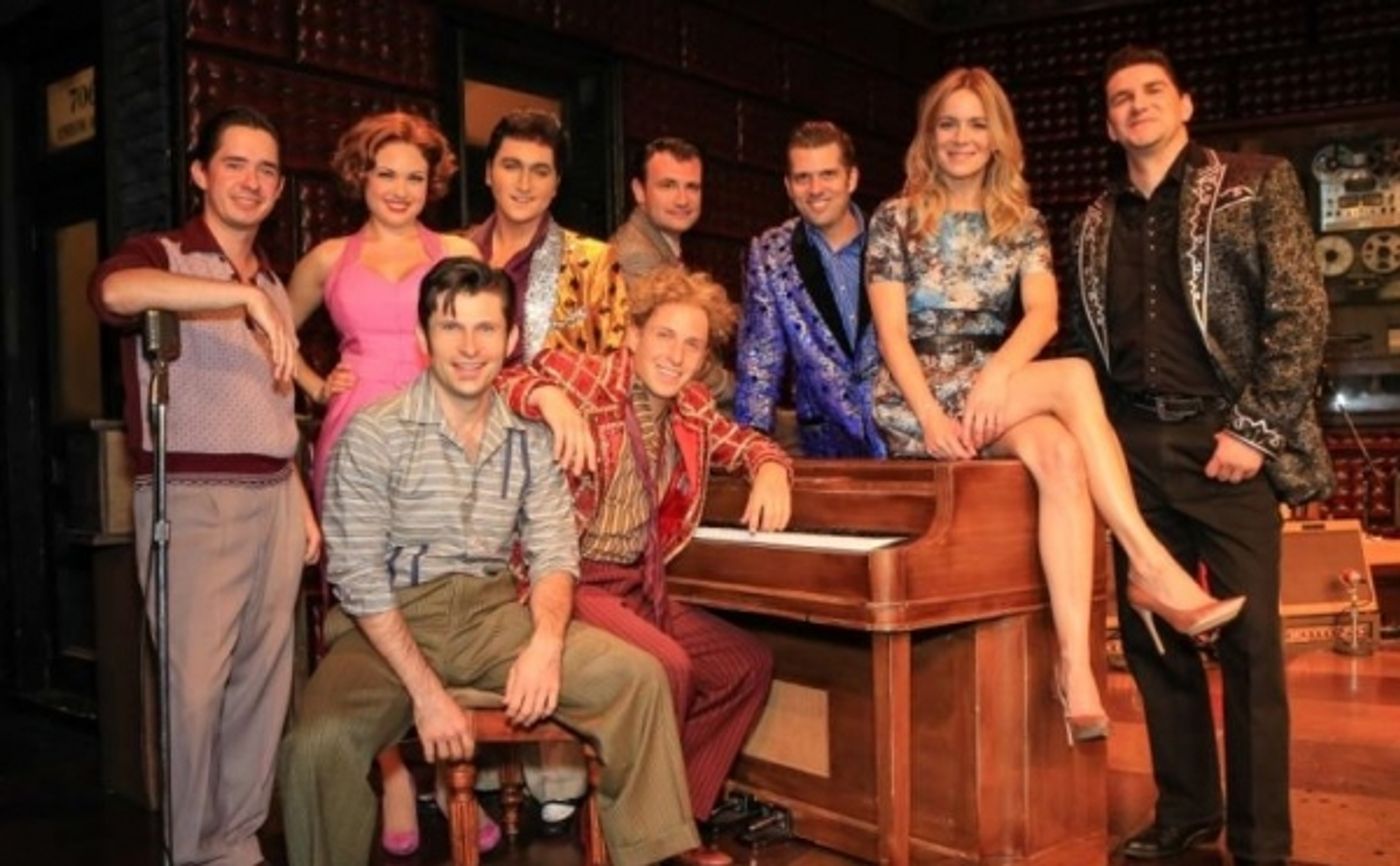 Photo Flash: Veronic DiClaire Visits MILLION DOLLAR QUARTET at Harrah's Las Vegas Image