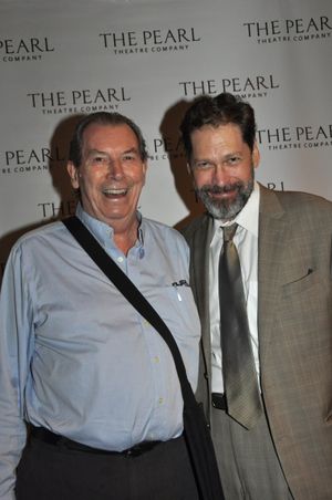 Richard Easton and David Staller @ BroadwayWorld Richard Easton and David Staller Photo