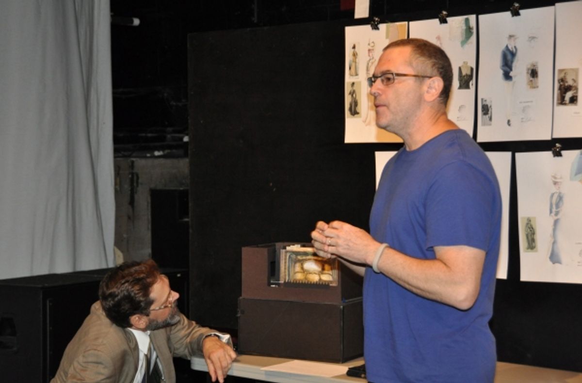 David Staller and Harry Feiner (Set Design) at 