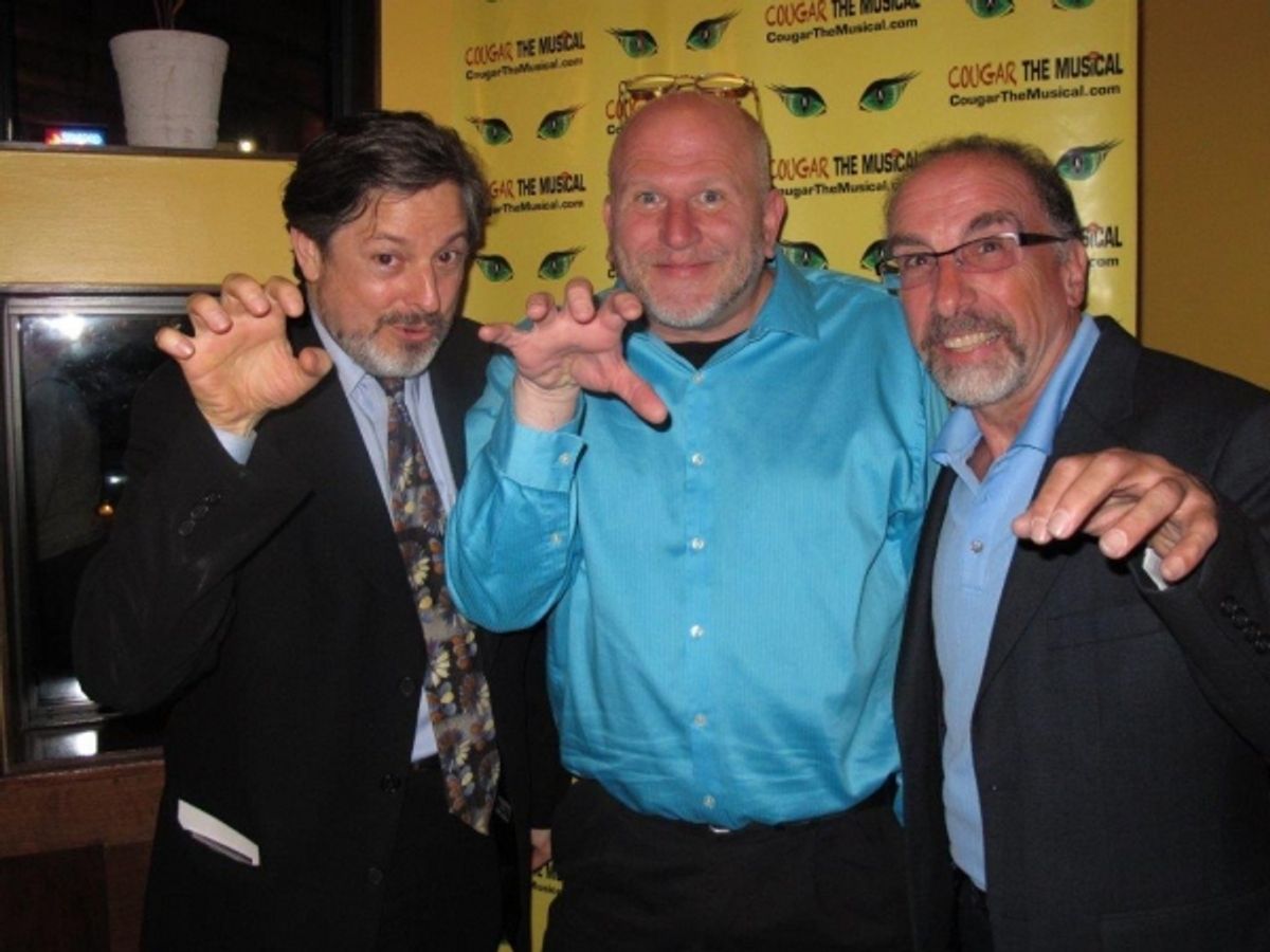 Cougar Producers RK Greene Bob Johnson and Jared Hershkowitz at 