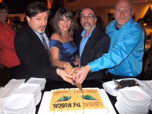 RK Greene, Donna Moore, Jared Hershkowitz and Bob Johnson @ BroadwayWorld RK Greene, Donna Moore, Jared Hershkowitz and Bob Johnson Photo
