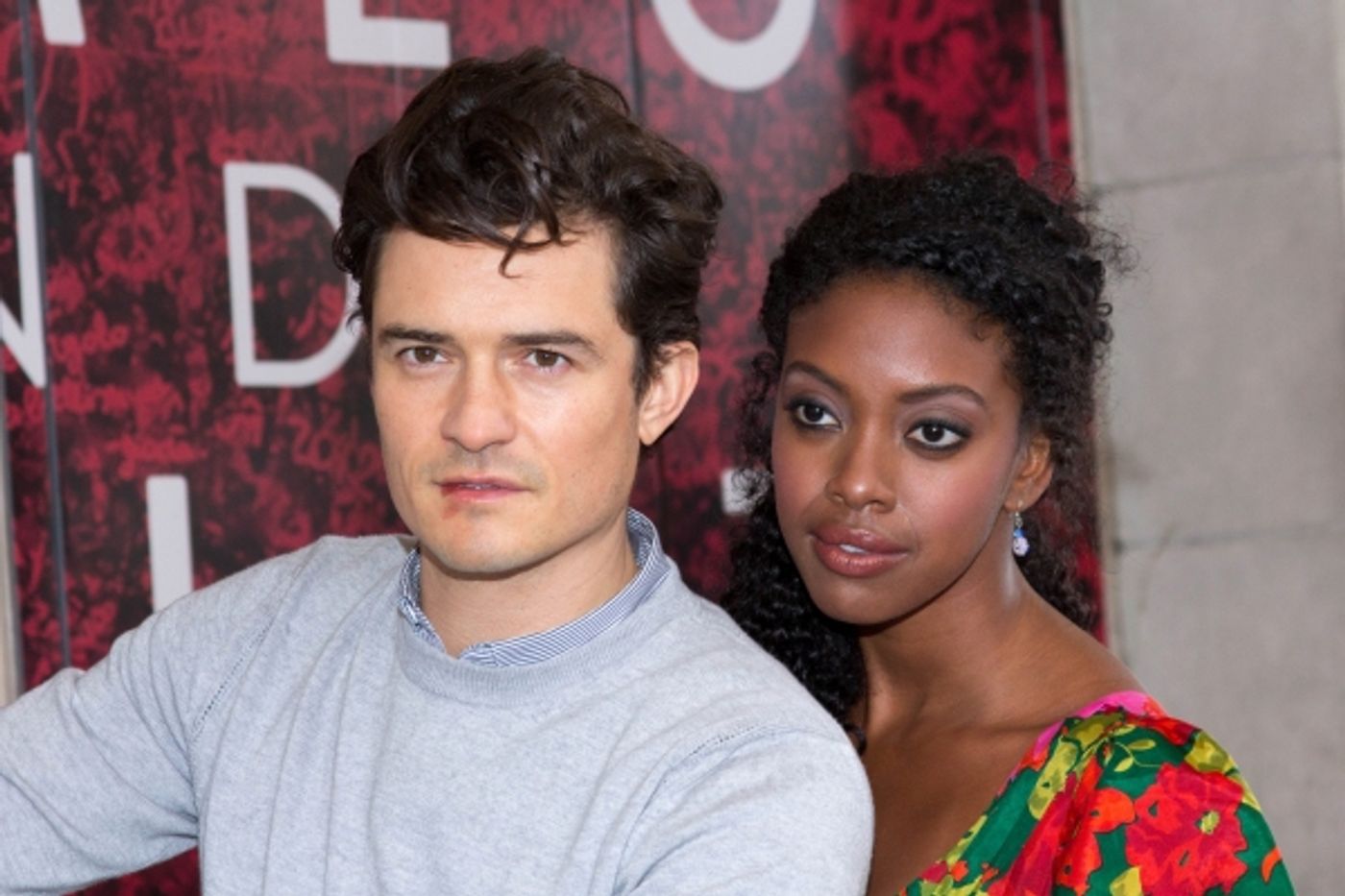 Photo Coverage: ROMEO AND JULIET's Orlando Bloom & Condola Rashad Sign Juliet's Wall at Richard Rodgers Theatre! Image