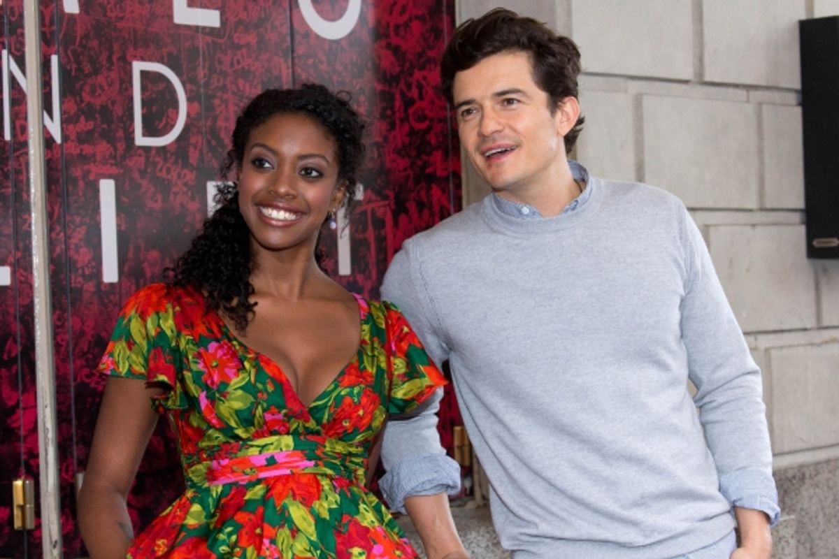 Condola Rashad, Orlando Bloom at 