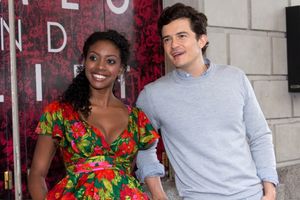 Condola Rashad, Orlando Bloom Photo