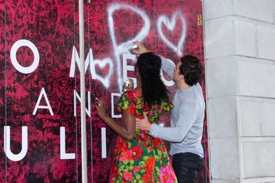 Condola Rashad, Orlando Bloom Photo