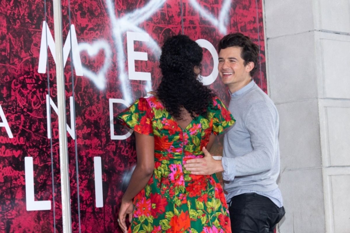 Condola Rashad, Orlando Bloom at 