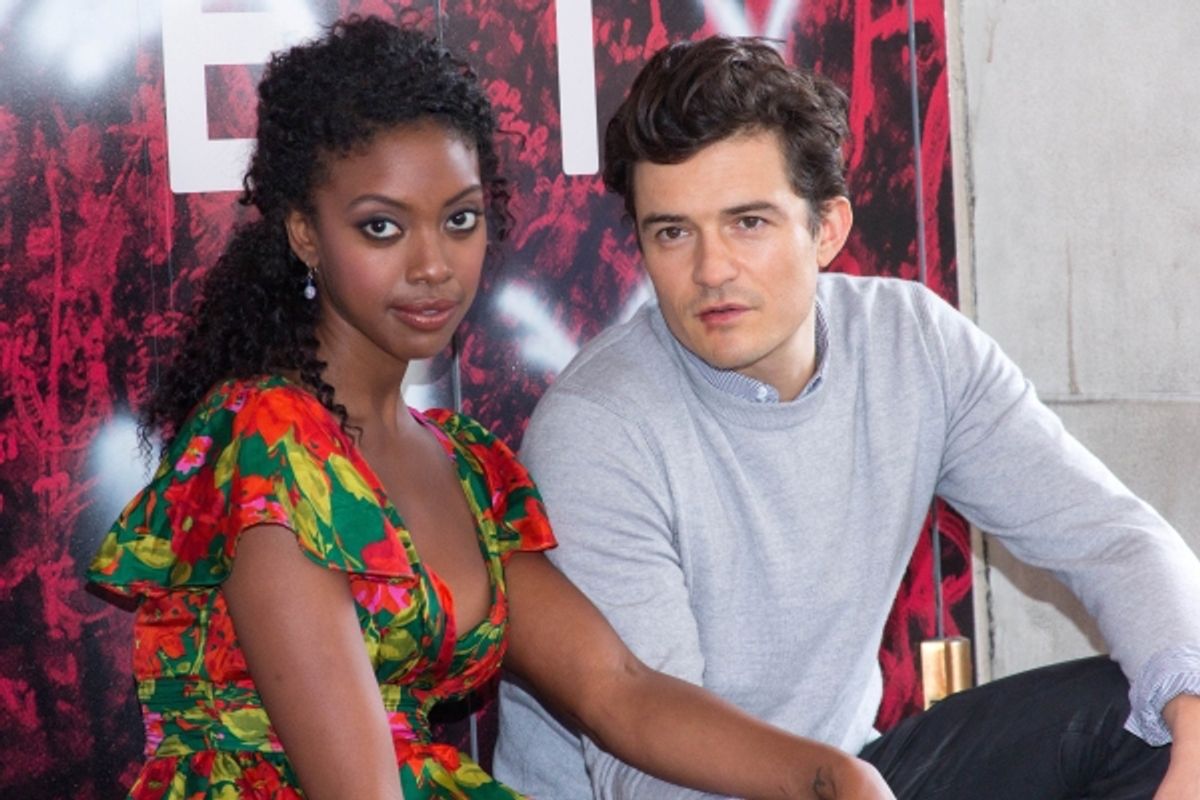 Condola Rashad, Orlando Bloom at 