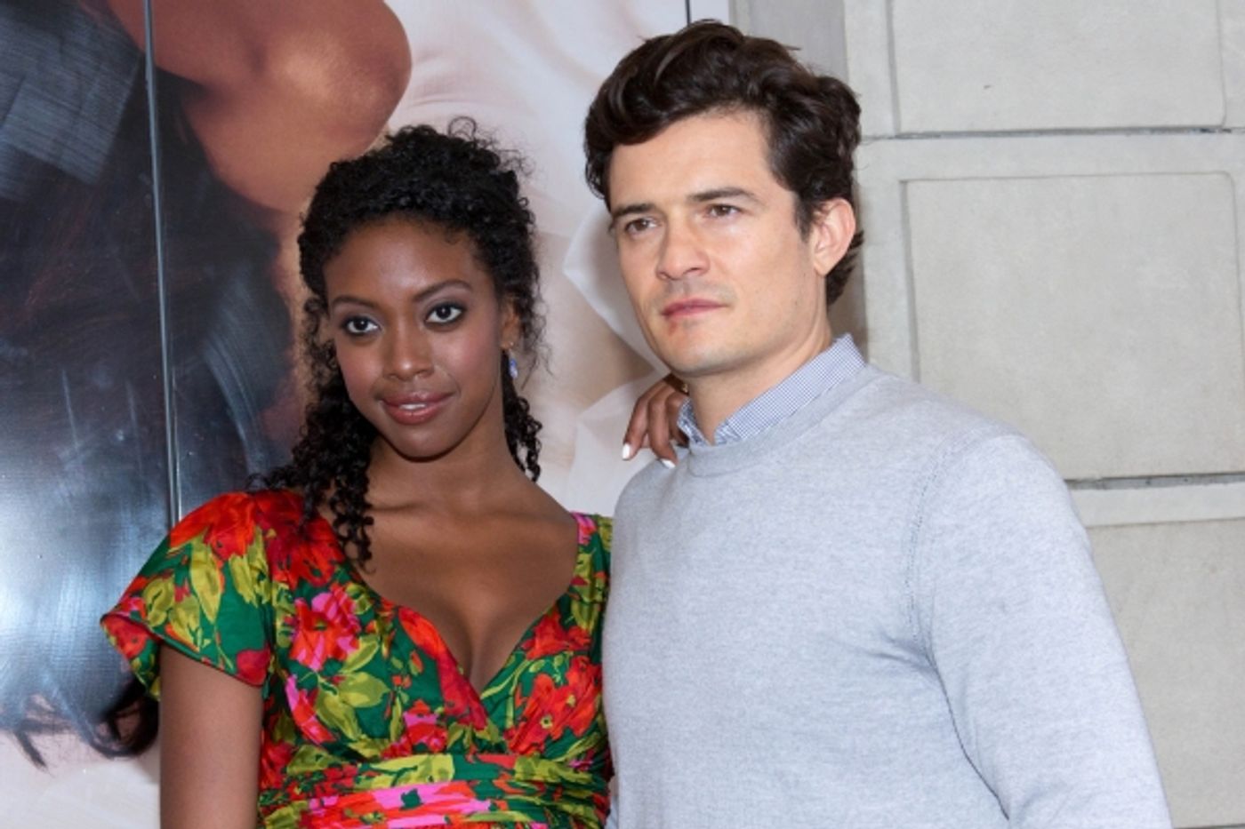 Photo Coverage: ROMEO AND JULIET's Orlando Bloom & Condola Rashad Sign Juliet's Wall at Richard Rodgers Theatre! Image